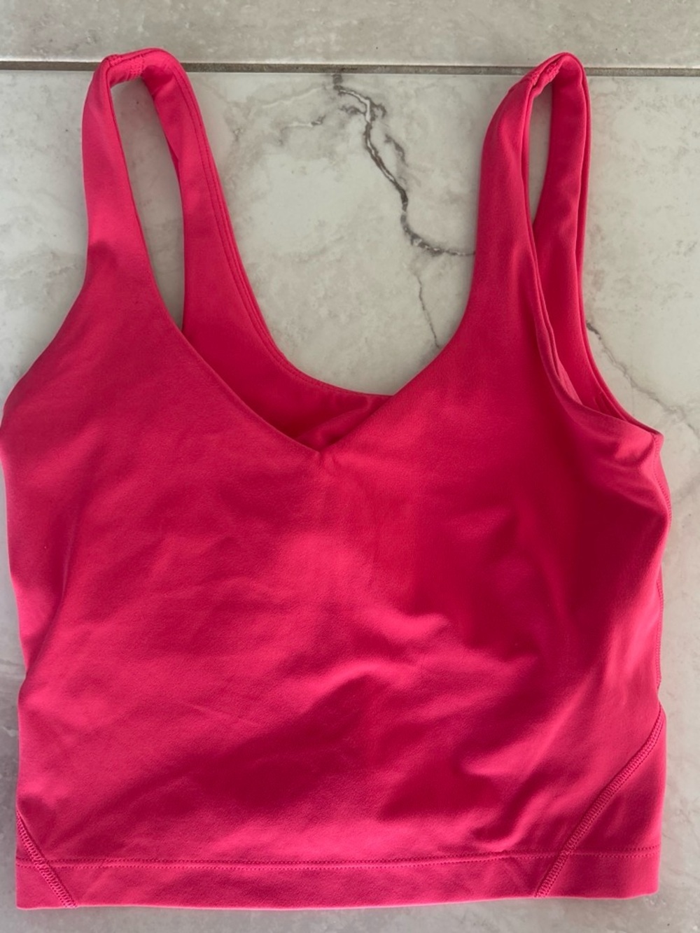 lululemon athletica V-Neck Tank Top - Hot Pink